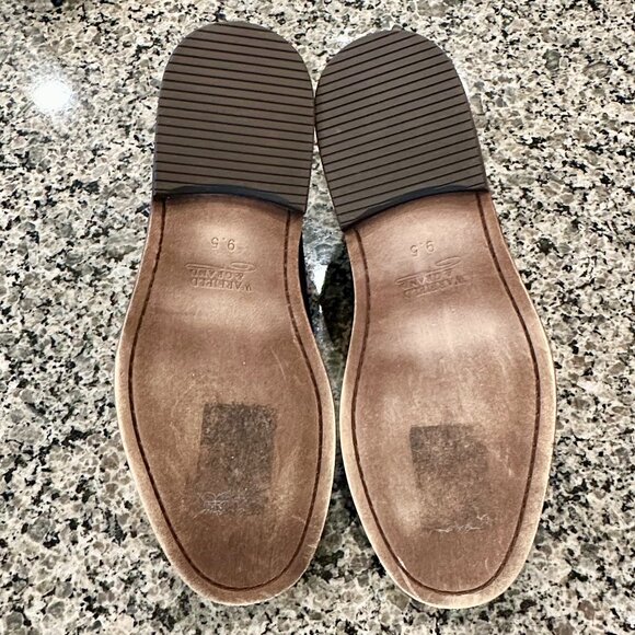 LIKE NEW Warfield & Grand Reed Leather Plain Toe Oxford Lace-Up Men Size 9.5 - Picture 7 of 14